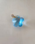 Colgante Flor Swarovski en Oro 18K