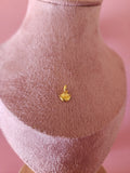Colgante Oro 24k hoja de ginkgo