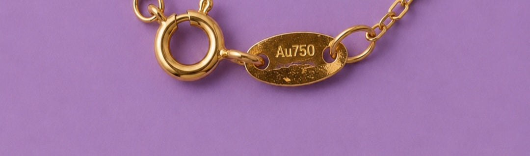 Collar de oro 18K con perlas de agua dulce colores suaves