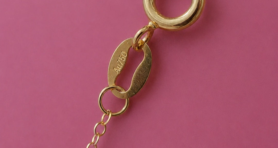 Collar de oro 18K con perlas cultivadas
